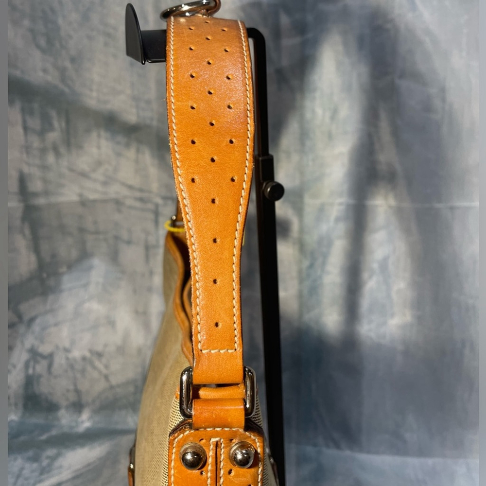 Gucci Tricolor Canvas GG Reins Hobo Luxury ,Old Money ,Minimalist Shoulder Bag - Picture 6 of 13